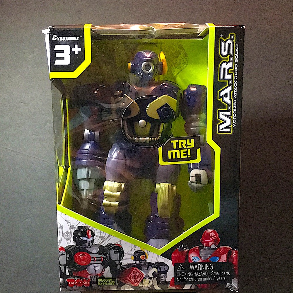 NEW M.A.R.S. MOTORIZED ATTACK ROBO SQUAD ACTION FIGURE
